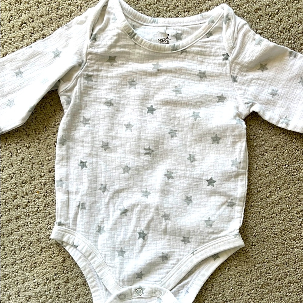 Aden & Anais thick Gauze onesie